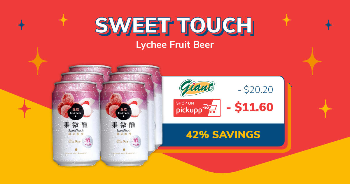 Shop On Pickupp Sweet Touch Taiwan Lychee Fruit Beer